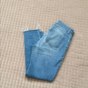 L'AGENCE Light Blue Ankle Jeans